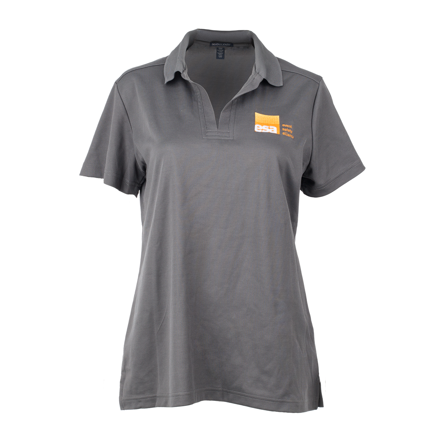 Ladies Grey Polo Shirt